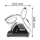 Штроборіз Bosch GNF 35 CA Professional (0601621708)