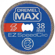 Диск отрезной по металлу Dremel MAX EZ SpeedClic S456DM, 38 мм (2615S456DM)