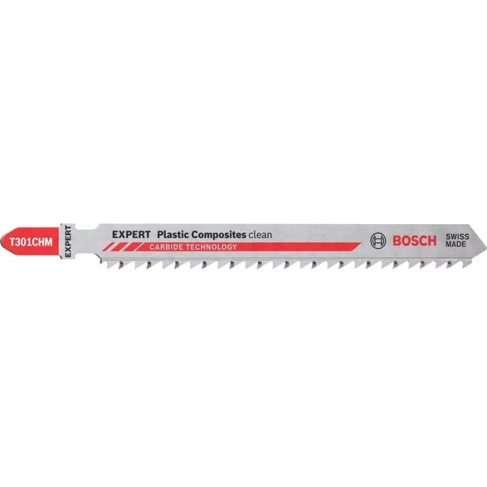 Пильное полотно Bosch EXPERT Plastic Composites Clean T301CHM, 117 мм, 3 шт. (2608900566)