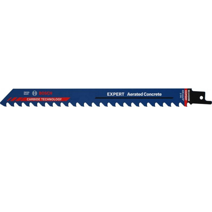 Полотно для сабельной пилы Bosch Expert Aerated Concrete S1141HM, 10 шт. (2608900409)