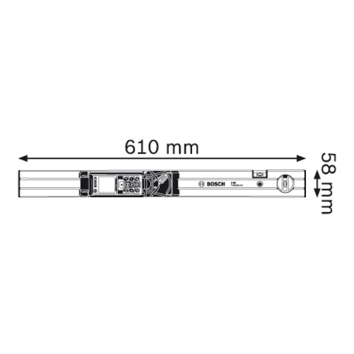 Лазерный дальномер Bosch GLM 80, R 60 Professional