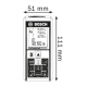 Лазерный дальномер Bosch GLM 150 Professional