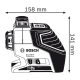 Нивелир лазерный Bosch GLL 2-80 P, BM1 (новый) в L-Boxx