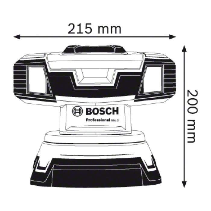 Нивелир лазерный для пола Bosch GSL 2 Base Professional