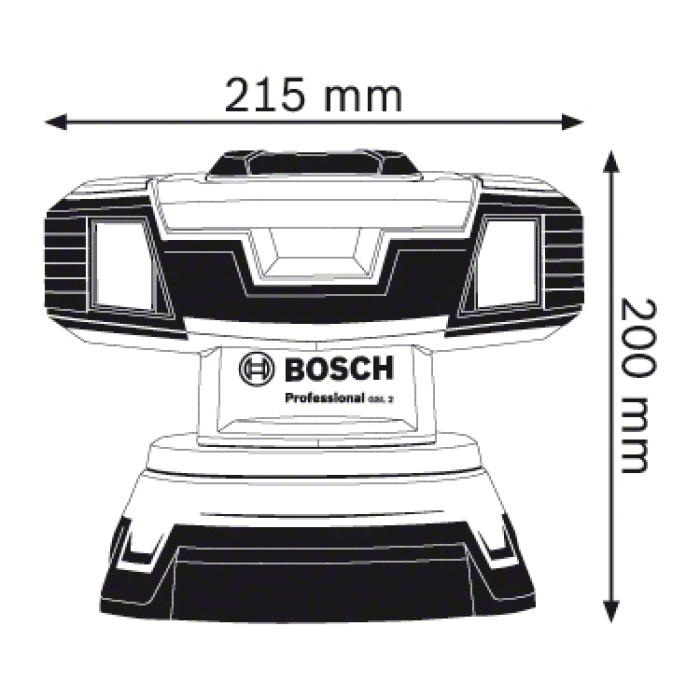 Нивелир лазерный для пола Bosch GSL 2 Professional