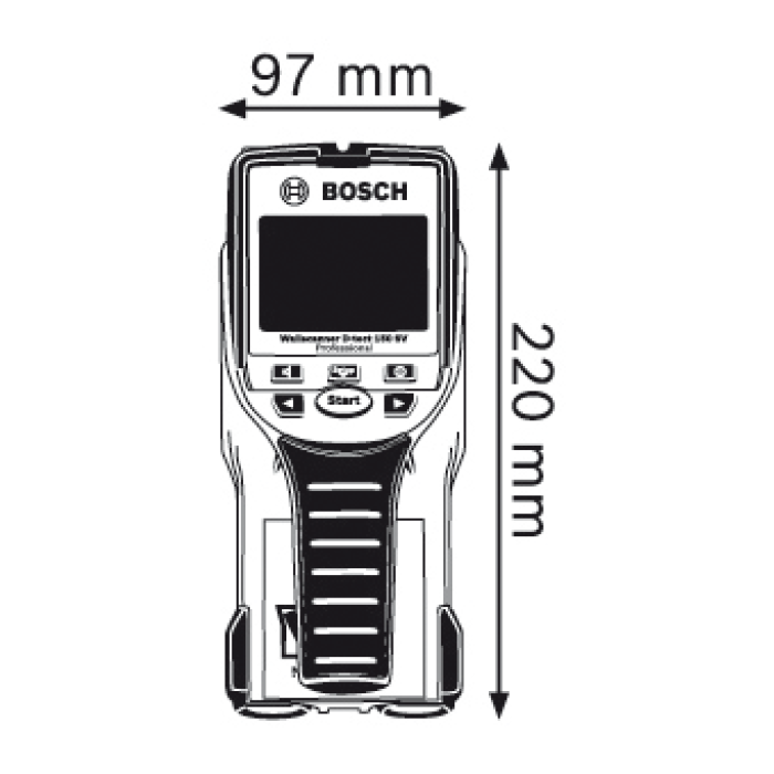 Детектор скрытой проводки Bosch D-tect 150 SV Professional