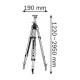 Штатив (тринога) Bosch BT 300 HD Professional