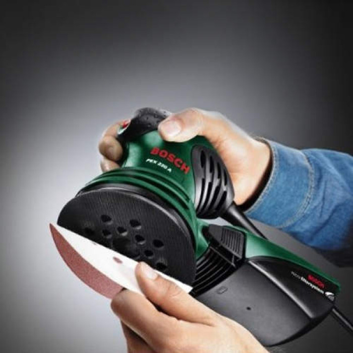 Ексцентрикова шліфувальна машина Bosch PEX 220 A (0603378000)