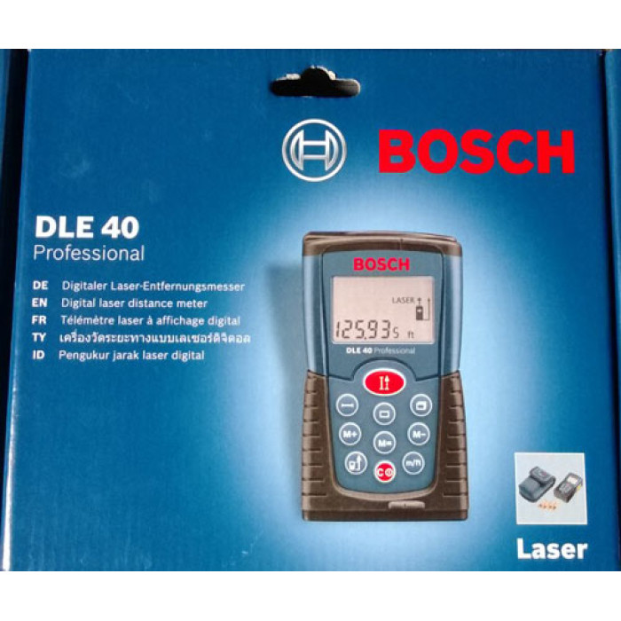 Лазерный дальномер Bosch DLE 40 Professional