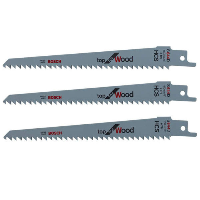 Запасні пиляльні полотна S644D по дереву для Bosch Keo (F016800303)
