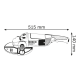 Кутова шліфувальна машина Bosch GWS 22-230 H Professional (0601882103)