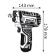 Акумуляторний шуруповерт Bosch GSR 10,8-Li Professional 2 х 1,5 Аh (0601992906)