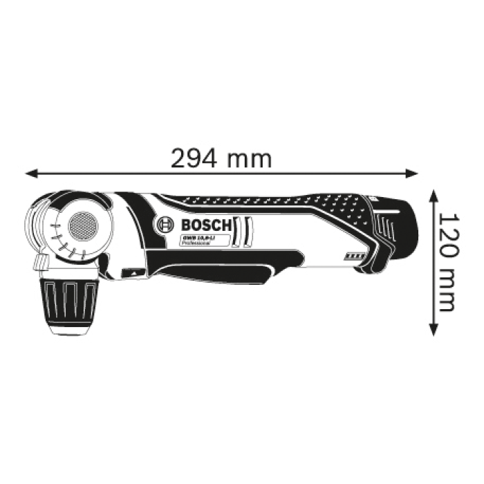 Акумуляторний шуруповерт Bosch GWB 10,8-LI Professional (0601390908)