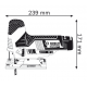 Акумуляторний лобзик Bosch GST 12V-70 (06015A1000)