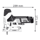 Акумуляторний лобзик Bosch GST 12V-70l (каркас) (06015A1001)